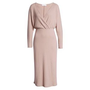 ALL IN FAVOR | Nordstrom Ribbed Midi Dress